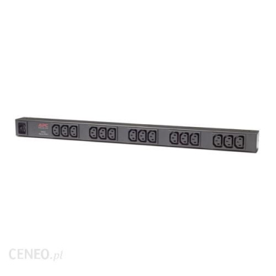 Блок распределения питания Dell 450-ADZO APC Basic Rack Zero U Rack-Mountable A C 230 V 24 Output Connectors 